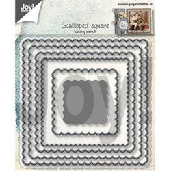 Joy! crafts Die - scalloped square 6002/1301