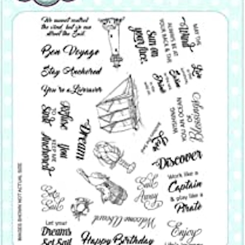 Creative Expressions Clear Stamp set - Set sail