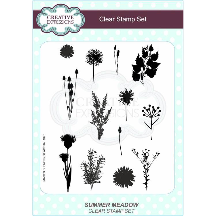Creative Expressions Clear Stamp set - Summer meadow
