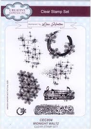 Creative Expressions Clear Stamp set - Midnight waltz