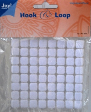 Hook and Loop, Joy! Crafts 10 mm kvadrat