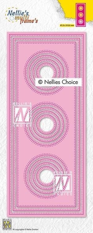 Nellie Snellen dies - Slim line Circles