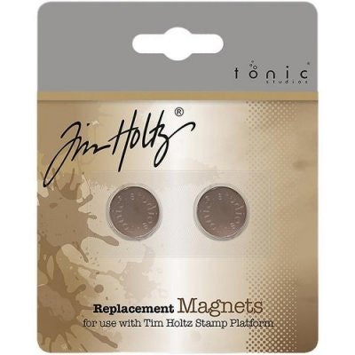 Replacement magnets for Tim Holtz stamping platform