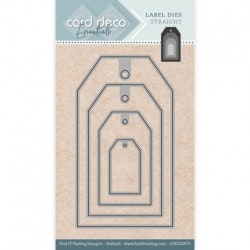 Card deco dies - Tags CDECD0075