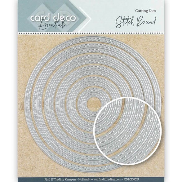 Card deco dies - Circle CDECD0027