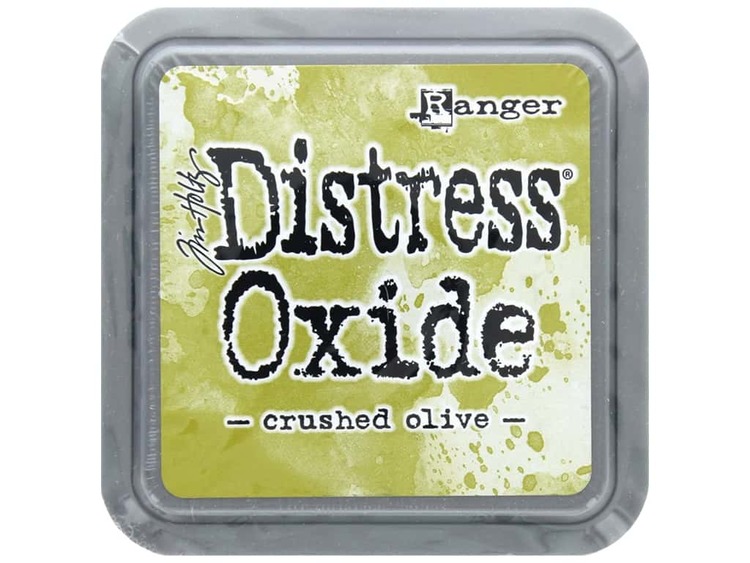 Distress oxide dyna, crushed olive