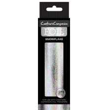 Crafters Companion Foil Roll - Snowflake