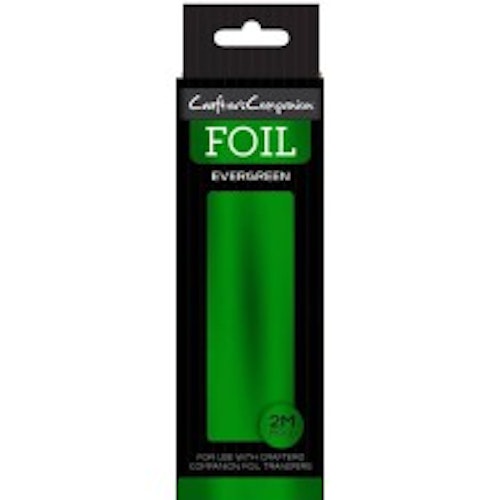Crafters Companion Foil Roll - Evergreen