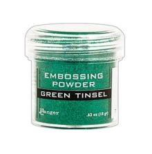 Ranger Embossing Powder - Green Tinsel