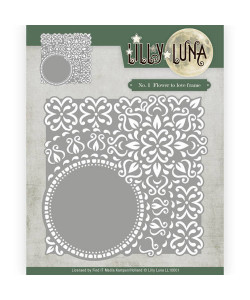 Lilly luna Die - flower to love frame