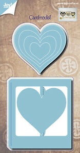 Joy! crafts Die - cardmodel heart 6002/0556
