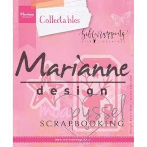 Marianne Design Dies - tag stjärna mm COL1442