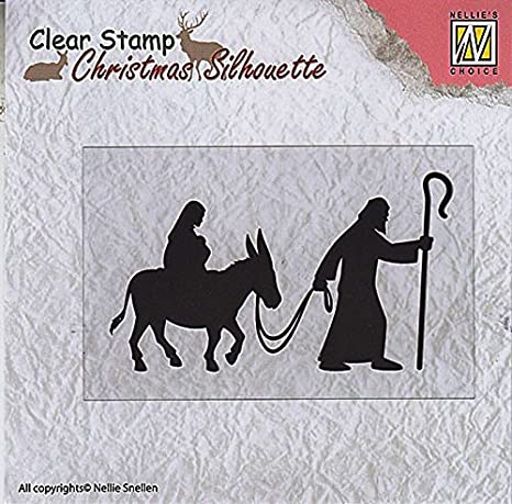 Clearstamps Nellie Snellen - nativity csil002