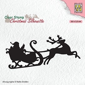 Clearstamps Nellie Snellen - santa csil011