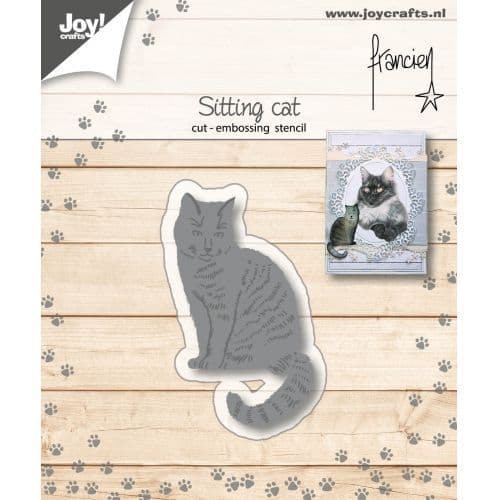 Joy! crafts Die - sitting cat 6002/1151