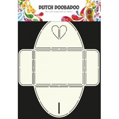 Dutch Doobadoo - envelove heart A4