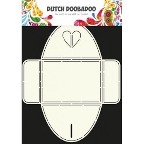 Dutch Doobadoo - envelove heart A4