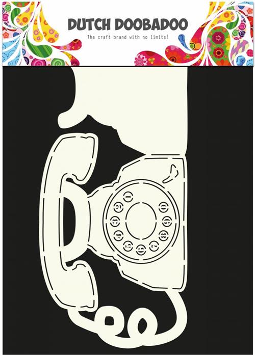 Dutch Doobadoo - telephone card A4