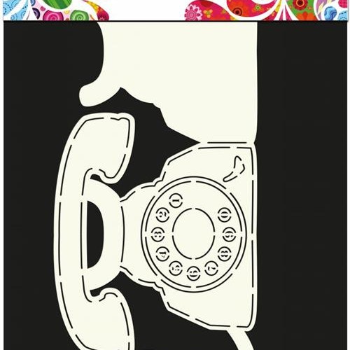 Dutch Doobadoo - telephone card A4