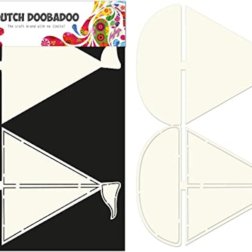 Dutch Doobadoo - sailboat card A4