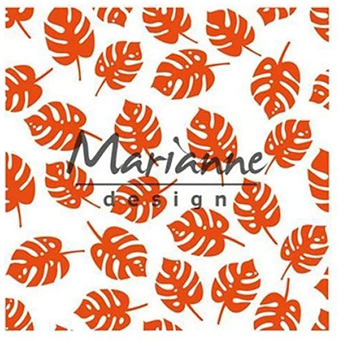 Marianne embossing folder 15x15cm - leafs