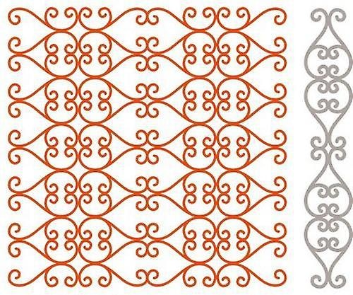Marianne embossing folder & die 15x15cm - regal df3415
