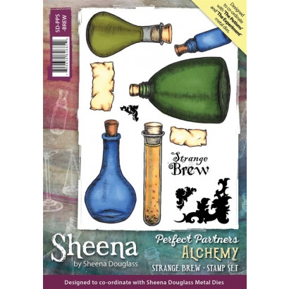 Sheena Douglass stamps - strange brew