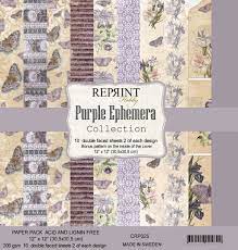 REPRINT Paperpack "Purple Ephemera" CRP025
