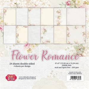 Craft & You Paperpad "Flower Romance" CPB-FR15