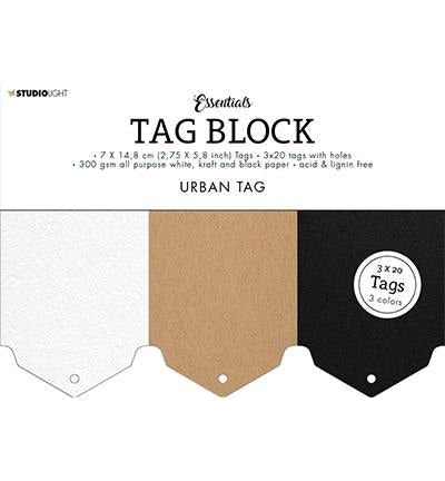 Studio Light Tag Block "Urban" SL-ES-TAGBL03