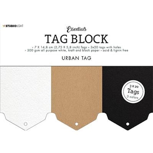 Studio Light Tag Block "Urban" SL-ES-TAGBL03