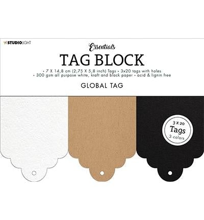 Studio Light Tag Block "Global" SL-ES-TAGBL04