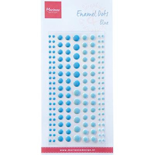 Marianne Design Enamel Dots "Two Blue"