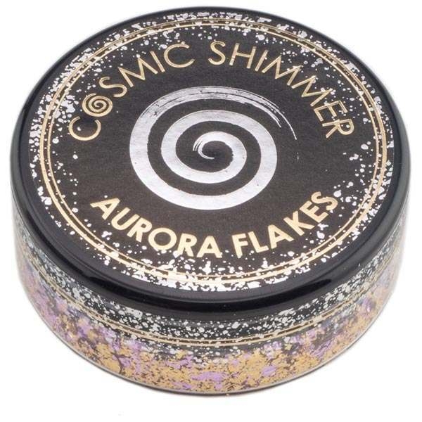 Cosmic Shimmer Aurora Flakes - Morgning blush