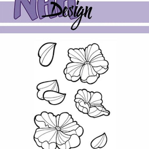 NHH Design Clearstamp - Flower-2
