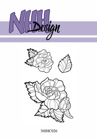 NHH Design Clearstamp - Flower-4
