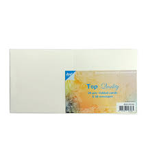 Joy Top Quality Cards & Envelopes 135x135mm "Ivory" 8001/0032