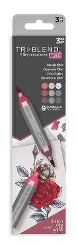 Spectrum Noir TriBlend Marker - "Classic Chic 3pc" SN-TBBR-CLCH3