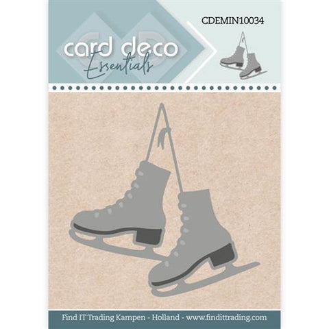 Card deco dies - skates CDEMIN10034
