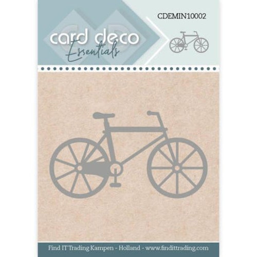 Card deco dies - bike CDEMIN10002