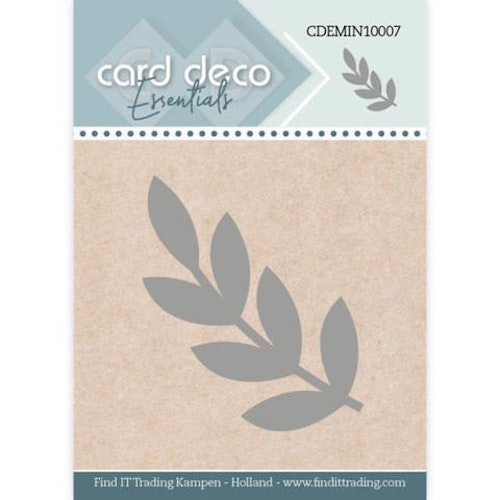Card deco dies - leaf CDEMIN10007