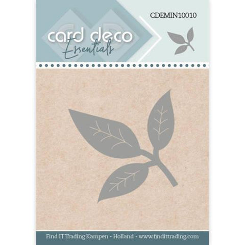 Card deco dies - leaf CDEMIN10010