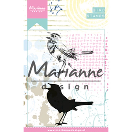 Cling stamp marianne design  MM1619 bird