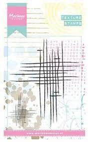 clearstamp marianne design Mixed media Doodle stripes MM1624