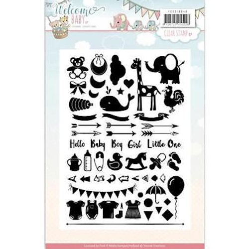 clearstamp yvonne design YCCS10040 baby