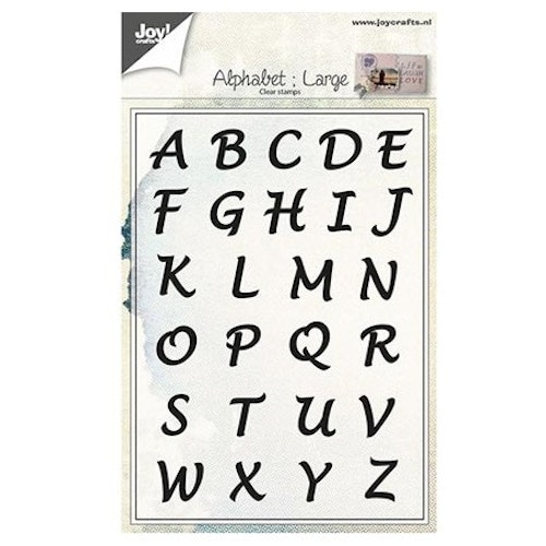 clearstamp Joy! 6410/0437 Alphabet versaler