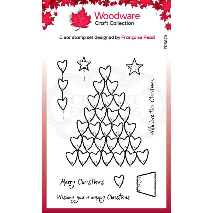 Woodware Clearstamp "Heart Tree" FRS873