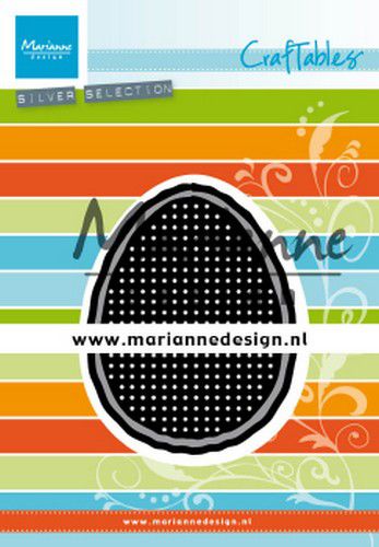 Marianne Design Die - CR1497 Cross Stitch - Easter Egg