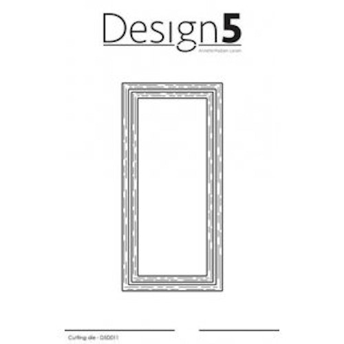 Dedisgn5 Dies - Mini slim frame D5D011