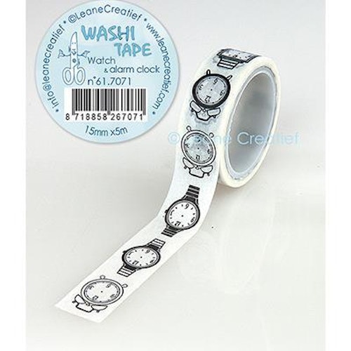 Leane Washi Tape  "Watch & Alarm Clock" 61.7071